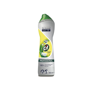 Cif Pro Formula Cream Vloeibaar Schuurmiddel Citroen Doos 8x750ml