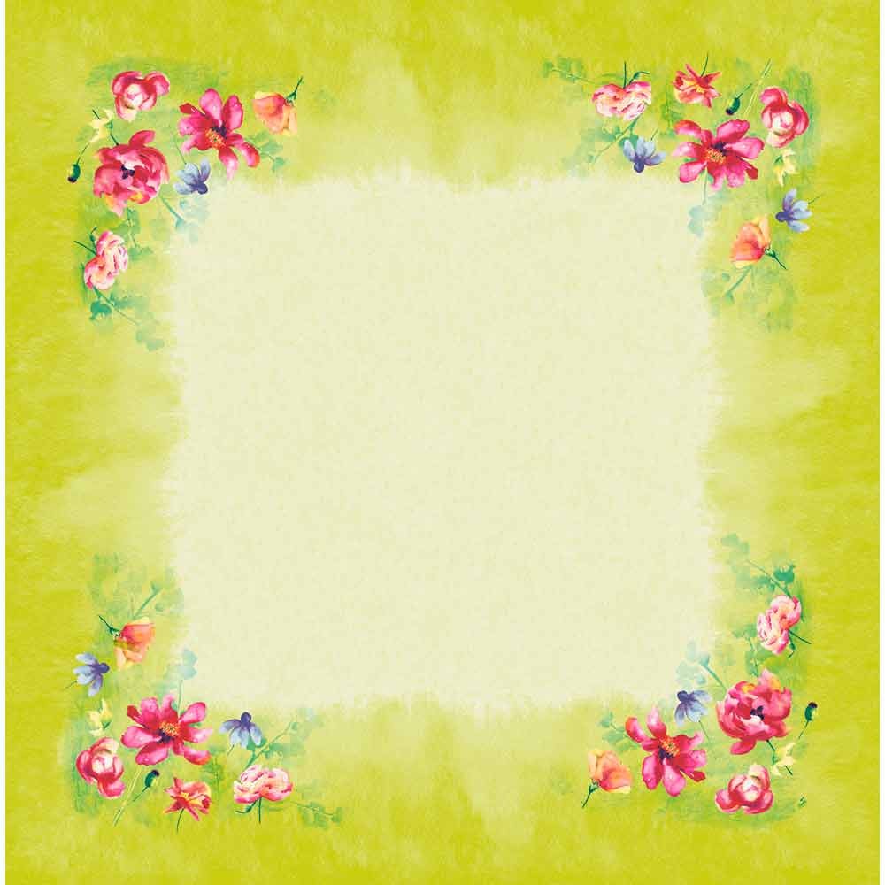 Duni Dunicel Napperons 84x84cm Garden Joy Pak 10 stuks - Op is op