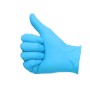 Handschoen Nitril Ongep. Blauw S 100 stuks