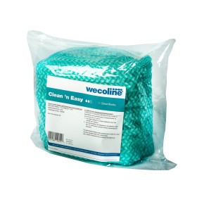 Wecoline Clean 'n Easy Hygiënische Doeken Navulling Groen Doos 3x150 stuks