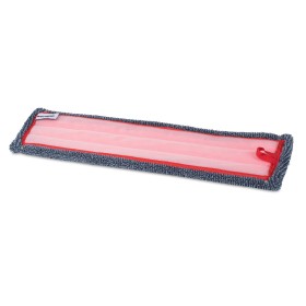 Wecoline Allure Microvezel Vlakmop met Klittenband 45cm Rood Pak 5 stuks