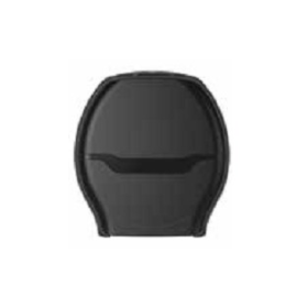Solid Black Mini Jumbo Toiletroldispenser T1