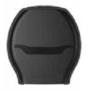 Solid Black Mini Jumbo Toiletroldispenser T1