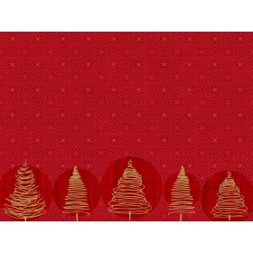 Duni Papieren Placemats 30x40cm Elegant Trees Pak 250 stuks