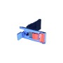 BreakFrame Vlakmopplaat met Magneet 40cm Blauw-Rood