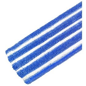 Exive Scrub Vlakmop met Pockets en Flaps Blauw/Wit 50cm