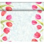 Duni Dunicel Tafelloper Rol 24mx40cm (Perforatie 1,20m) Painted Tulips