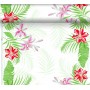 Duni Dunicel Tafelloper Rol 24mx40cm (Perforatie 1,20m) Tropical Lily