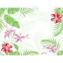 Duni Dunicel Placemats 30x40cm Tropical Lily Pak 100 stuks