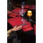 Duni Dunicel Placemats 30x40cm Rhombus Bordeaux Pak 100 stuks