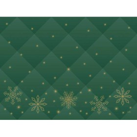 Duni Papieren Placemats 30x40cm Rhombus Green Pak 250 stuks