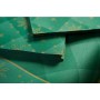 Duni Dunisoft Servetten 40x40cm 2-lgs 1/4-vouw Rhombus Green Pak 60 stuks