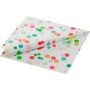 Duni Celstof Servetten 33x33cm 3-lgs 1/4-vouw Happy Bubbles Pak 250 stuks