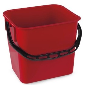 Emmer 12L Rood t.b.v. Filmop Werkwagens