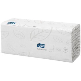 Tork Advanced Soft Singlefold Handdoekpapier 2-lgs 23x22,6cm Doos 15x250 stuks H3
