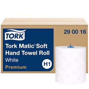 Tork Matic Premium Handdoekrol 2-lgs 21cmx100m Doos 6 Rollen H1