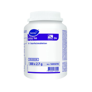 Suma Tab D4 Chloortabletten voor Desinfectie Pot 300 stuks