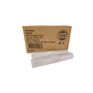 Papierbakzak Transparant 45x50cm T25 Doos 40x25 zakken