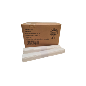 Papierbakzak Wit 58x100cm T23 Doos 20x25 zakken
