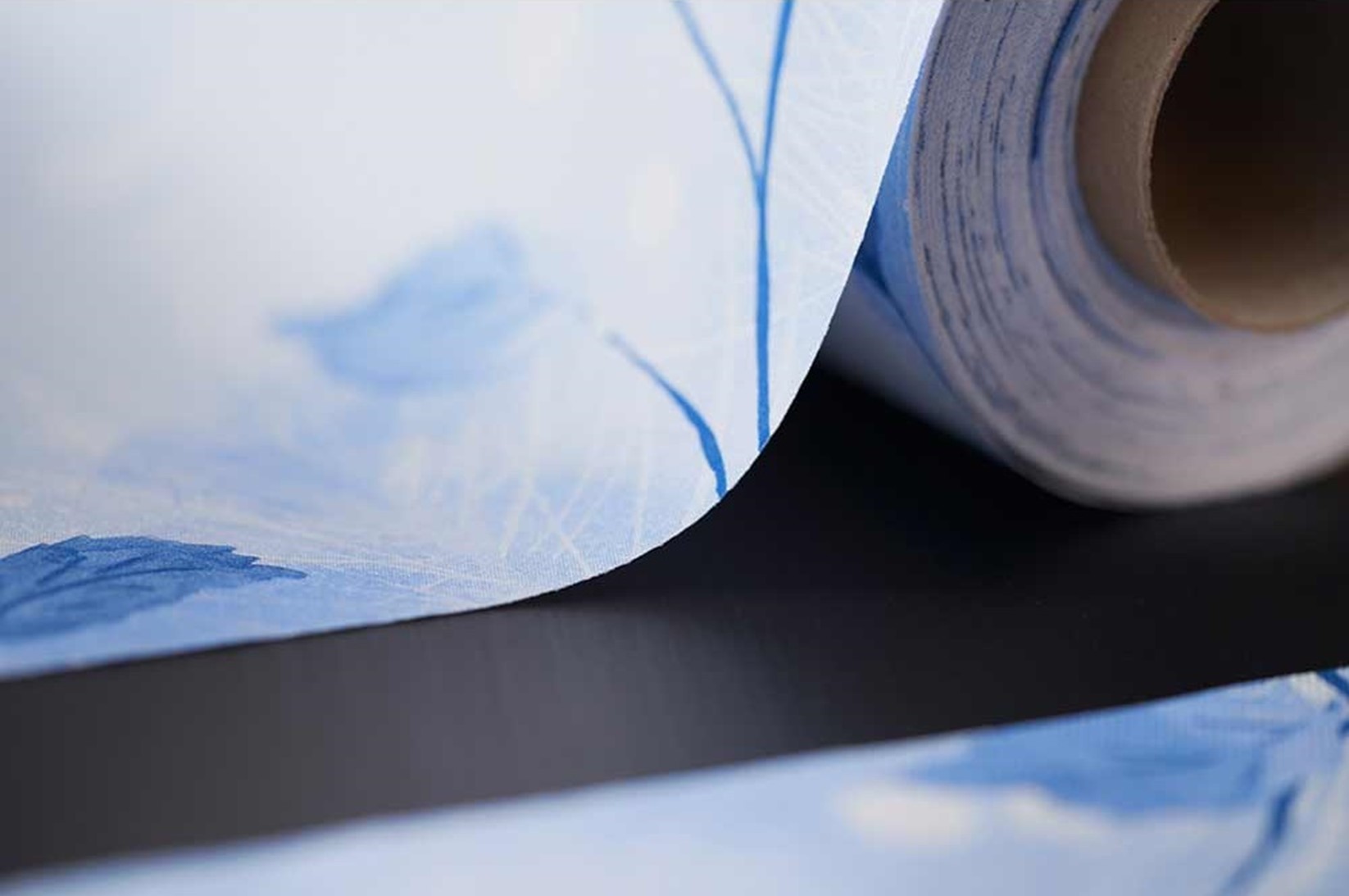Duni Dunicel Tafelloper Rol 24mx40cm (Perforatie 1,20m) Frosted Winter, foto 2 van 6