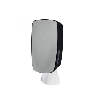 All Care PlastiQline Exclusive Bulkpack Dispenser RVS/Kunststof Zwart, PQXTissue