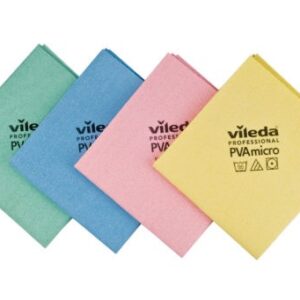 Vileda Zeem PVA Blauw 35x35cm Pak 5 stuks