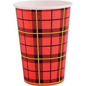 Kartonnen Drinkbekertjes 180ml Pak 100 stuks
