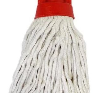 Spaanse Mop met Grove Schroefdraad 280gr Rood