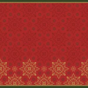 Duni Dunicel Placemats 30x40cm Xmas Deco Red Pak 100 stuks - Op is op