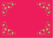 Tork Papieren Placemats 30x42cm Xmas Berries Red Pak 100 stuks - Op is op