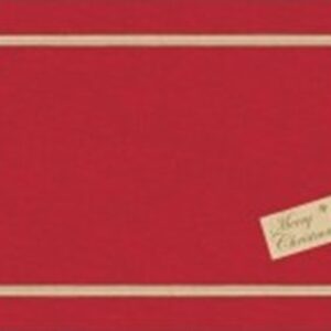 Duni Papieren Placemats 30x40cm Christmas Gift Red Pak 250 stuks - Op is op