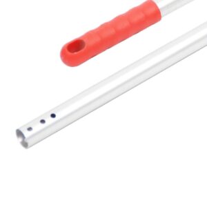 Aluminium Steel 150cm met Rood Handvat en Gaatjes
