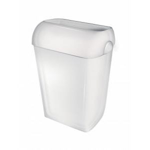 All Care PlastiQline Open Afvalbak 23L Kunststof Wit, PQA23