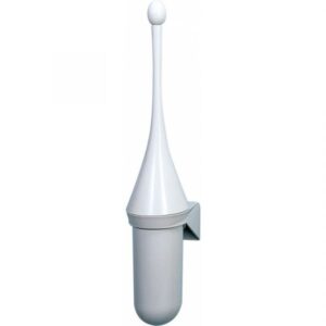 All Care PlastiQline Toiletborstelhouder Kunststof Wit, PQBrush