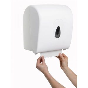 All Care PlastiQline Handdoekroldispenser Kunststof Wit, PQSACDK