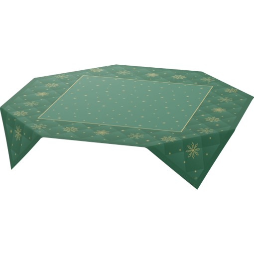 Duni Dunicel Napperons 84x84cm Rhombus Green Pak 10 stuks, foto 2 van 6