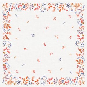 Duni Bio Dunicel Napperons 84x84cm Autumn Gradient Pak 10 stuks