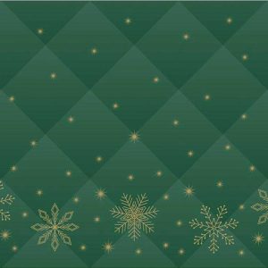 Duni Papieren Placemats 30x40cm Rhombus Green Pak 250 stuks