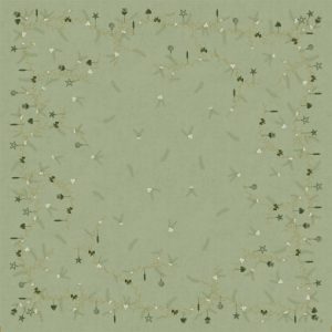 Duni Bio Dunicel Napperons 84x84cm Noël Pistachio Pak 10 stuks