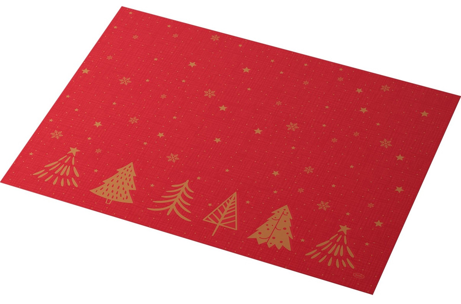 Duni Bio Dunicel Placemats 30x40cm Shimmer Trees Pak 100 stuks, foto 2 van 4