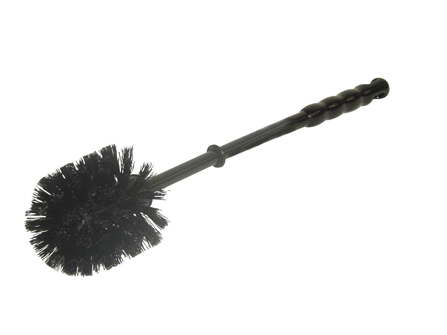 Toiletborstel Plastic-Nylon Vulling Zwart