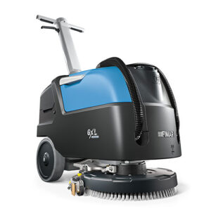 Fimap GxL Pro Schrob-/Zuigmachine Compleet met Ingebouwde Lader 24V/8A, Li-Ion Batterij, Schrobborstel en Padhouder - Tweedekans