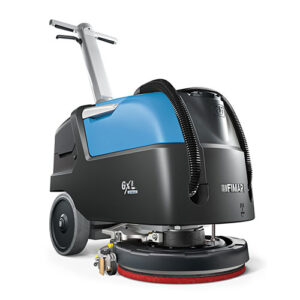 Fimap GxL Pro Schrob-/Zuigmachine met Schrobborstel en Padhouder