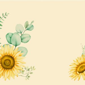 Duni Bio Dunicel Placemats 30x40cm Sunflower Dreams Pak 100 stuks