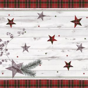 Duni Dunicel Placemats 30x40cm Naturally Winter Pak 100 stuks