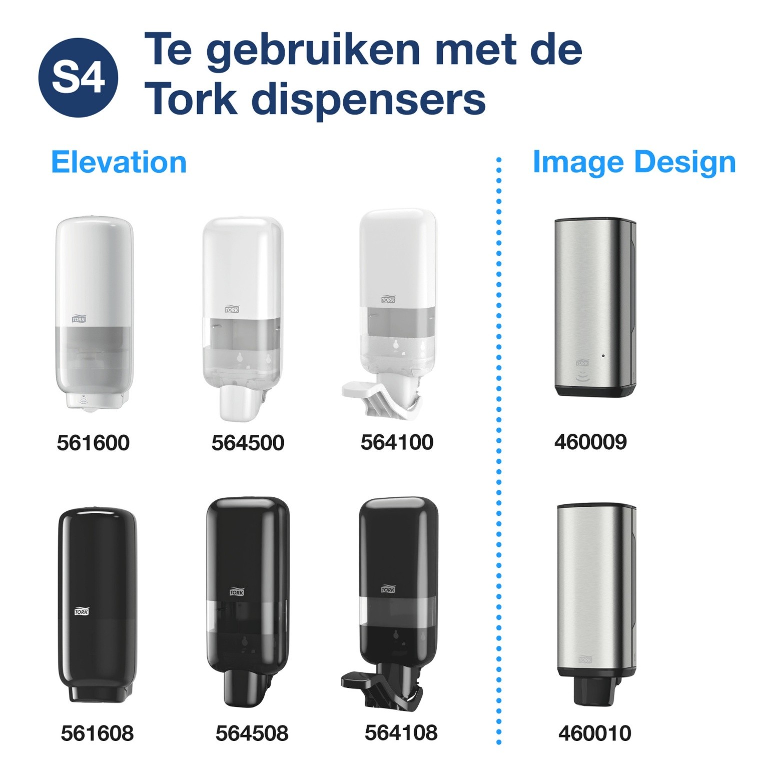 Tork Alcoholvrije Foam voor Handdesinfectie Doos 6 stuks S4 - Afbeelding 5